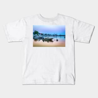 Falmouth Harbor, Cape Cod Kids T-Shirt